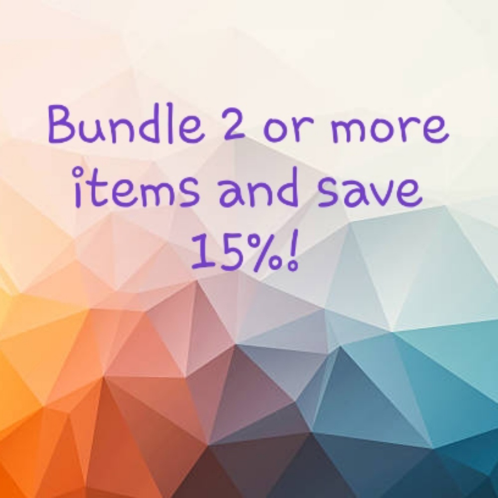 BUNDLE AND SAVE!!